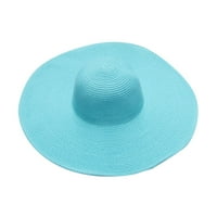 Manxivoo slamne šešire za žene ljetne kape široke bongrace žene od slamne plaže šešir djevojčice sunčeva