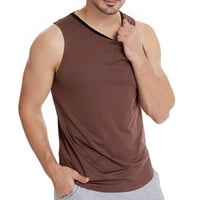 Vrhovi rezervoara za muškarce Ljeto majica bez rukava Basic Tees Atletic Workout Trčanje mišićnih vrhova