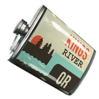 Flask USA Rivers Kings River - Oregon