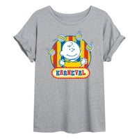 Kikiriki - Charlie Brown Karneval - Juniors idealna Flowy mišićna majica