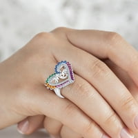 Fashion Mam Pismo Ljubav višebojna prstena ženska izjava Prstenje majke prstenje mama prstenovi ljubavni