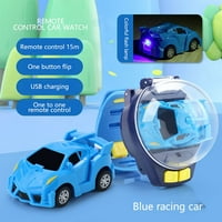 Novi sat za daljinski upravljač Igrač automobila, mini crtani daljinski upravljač Auto igračke, trkački sat