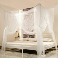 Ugaoni komarac mrežasti krevet Cropy princeza elegantna mreža za mljevenje Twin do kraljevske veličine