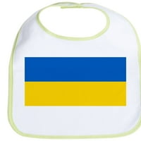 Cafepress - Zastava Ukrajine - Slatka tkanina Baby Bib, Toddler Bib