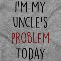 Moja ujaka problem danas nećak nećakinja toddler dječaka majica majica dječja dječja dječaka Brisco