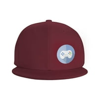Douzhe Flat Wirbe Cap Snapback Hat, igrač igara Ispiši podesivi bejzbol kapu za crvenu odrasle osobe