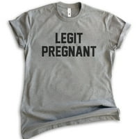 Legita za trudnička košulja, unise Ženska košulja, košulja trudnoće, košulja za bebe, trudna košulja,