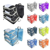 Postavite prijenosni prtljag za prtljagu Organizovanje kofera Organizer Torbe za pakiranje mreža za