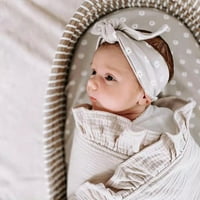 Pamučni ruffle deke, deke za bebe, deke, beba novorođenčad meko reverzibilno prekrivač, deku Crib sa