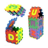 Yubnlvae !!! Broj abecede Puzzle pjena matematika Edukativna igračka Poklon MULTICOLOR Kids pjena za
