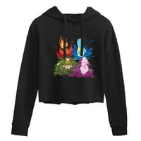 Elemental - Elementalna grupa Graphic - Juniori obrezani pulover Hoodie