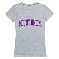 Mount Union Purple Raiders Game Day Ženska majica - Heather Grey, Medium