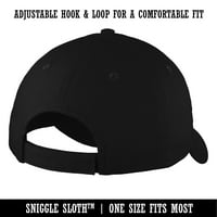 Parka zuba Fang niski profil Pamuk Podesivi bejzbol kapa dad kapu za muškarce za muškarce izvezeni dizajn