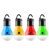 Šantna lampica Prijenosni LED šator Light Clip Hook uragan Hitna svjetla LED kampiranje žarulja Kampiranje