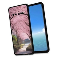 Senene-Cherry-Blossom-Springs - Telefonska futrola za Samsung Galaxy S for Women Muška Pokloni, Mekani