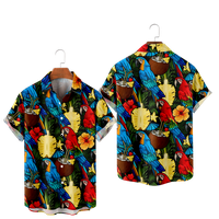 Cvijeće Muške košulje Kratki rukav Dječaci Ljeto Tanki materijal Kids Havajska majica Man Bluza Muški