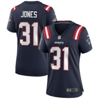 Ženski Nike Jonathan Jones Navy New England Patriots Game Dressey