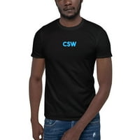 Plava CSW kratka pamučna majica kratkih rukava po nedefiniranim poklonima