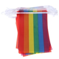 14x Rainbow Flag LGBT Pride Zastava Šarene ljudska prava gay lezbijska zastava ponosa unutarnja vanjska
