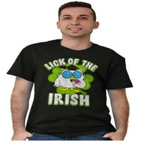 Sreća za irsku djetenu Tootsie sovu Muška grafička majica Tees Brisco Marke 5x