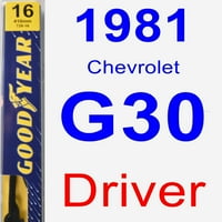 Chevrolet G sečiva za brisanje putnika - Premium