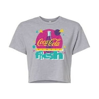 Coca-Cola - 90-ima Retro - uvijek svježi - Juniori obrezana majica pamučne mješavine