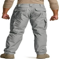 Muške taktičke pantalone, vodootporna Ripstop teretna hlače, lagane EDC radne planinarske pantalone,
