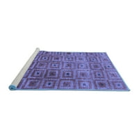 Ahgly Company Machine Persible Centrable Square Sažetak Plava prostirke savremene površine, 7 'Trg