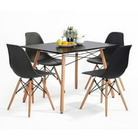Trpezarijski stol, pravougaonik, moderan minimalistički trpezarijski stol, MDF Kuhinjski stol, kuhinjskim