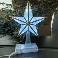 Xmas Tree Svjetiljka Božićno drvcu Torp Star LED užaren božićno stablo Topper Star Vodootporna mekana