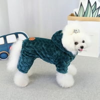 Termalni pas kaput štene zimska odjeća za kućne ljubimce jaknu mačja kapuljača sa odijeva pulover pseća