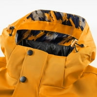 Aueoeo Men casual solid modni vjetroottno vanjski vanjski odjećni odjeća s dvije komada jakne vruća