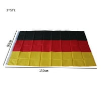 Flags_ Baneri Pribor vanjskih zastavica zatvoreni zastava Baner 3x5ft Njemački Njemačka Dekor + Multicolor