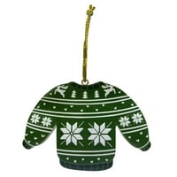 Smiješan božićni džemper ukras božićnog drveća džemper ukras božićno dekor stabla potpisuju Božić u