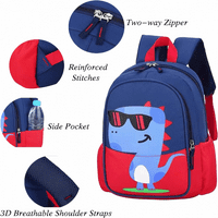 Djeca Toddler Predškolska putovanja Backpad cool slatka crtana vodootporna školska torba