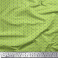 Soimoi Georgette viskoza tkanine Geometrijski zvjezdani koshing tisak šivaći dvorište tkanine širom