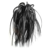 Beauty Store Držač za produženje kose, novi dio kose s elastičnom trakom Veliki dvostruki dio za dlake,