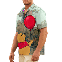 Winnie The Pooh ljetna majica Šareno atraktivna umjetnička majica za prijatelje za svakodnevno trošenje
