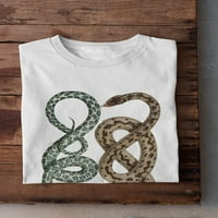 Starine zmije IV. Majica Men -Vision Studio Dizajn, muški XX-veliki