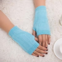 Ženska djevojka pletena ručna ruka tople zimske rukavice, mekano toplo Mitten SB