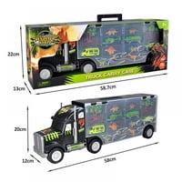 Auto igračke za prijevoz automobila dinosaur igračke za 3-godinu dječaci i djevojčice, World kamion