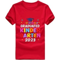 Upravo sam zvanično diplomirao Kinder Garten Žene Muškarci Diplomska sezona Košulje Trendi Ljetni kratki