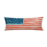 Američka zastava USA zastava Nacionalni odmor Patriotsko umjetničko tijelo Jastuk za tijelo Jastuk za
