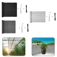 Leke Privatnost Vrtna ograda ploča Poklopac balkona UV zaštita Scade Screen Patio