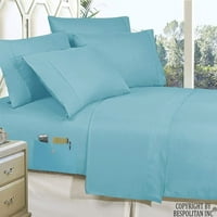 Luksuzan najbolji, najjači, najmornije 8-komadni krevet za krevet - svilenkast meki kompletan set uključuje