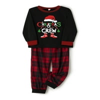 Yilvust Božićne pidžame za obiteljske Xmas podudaranja za odrasle za djecu za odmor Xmas Porodični set