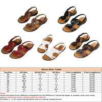 Crocowalk ženska odjeća otporna na gustu cipele Drvene cipele izdržljive gležnjače za klin sandale plaže