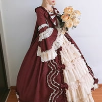 Ženske renesansne haljine, žene Victorian Lolita haljine Srednjovjekovni sudske haljine Renesanse Halloween