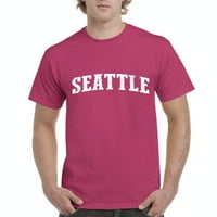 Arti - Muška majica kratki rukav, do muškaraca veličine 5xl - Seattle