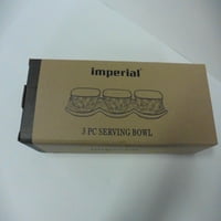 Imperial keramički poklon set za ubode Začini za zabavu, posude za poslužitelj i posluživanje posuda